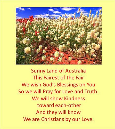 Blessings on Australia