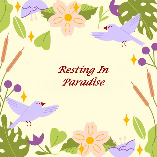 Resting In Paradise - 1