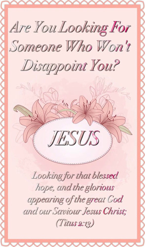 Our Blessed Hope - 1