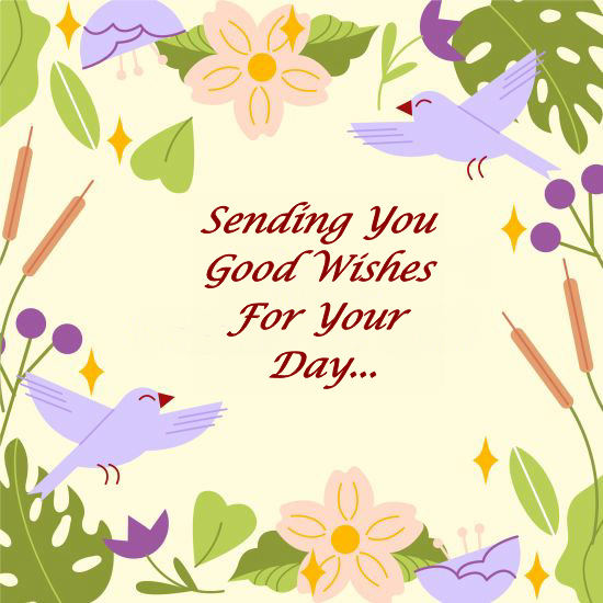 Sending Good Wishes - 1
