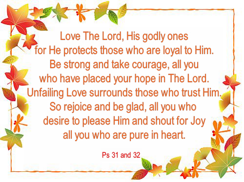 Promise To The Godly