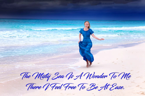 Misty Sea Poem
