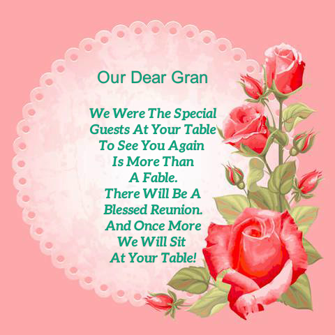 Remembrance Of Gran