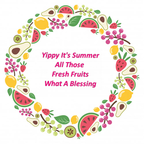Joy Of Fresh Fruits